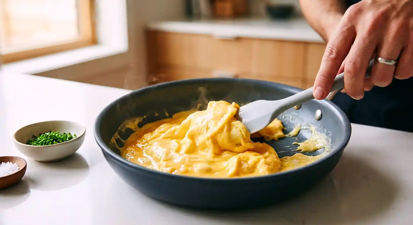 Fluffy Scrambled Eggs Recipe (Chef’s Secret Method)