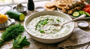 Gyro Sauce Recipe (Creamy Tzatziki)