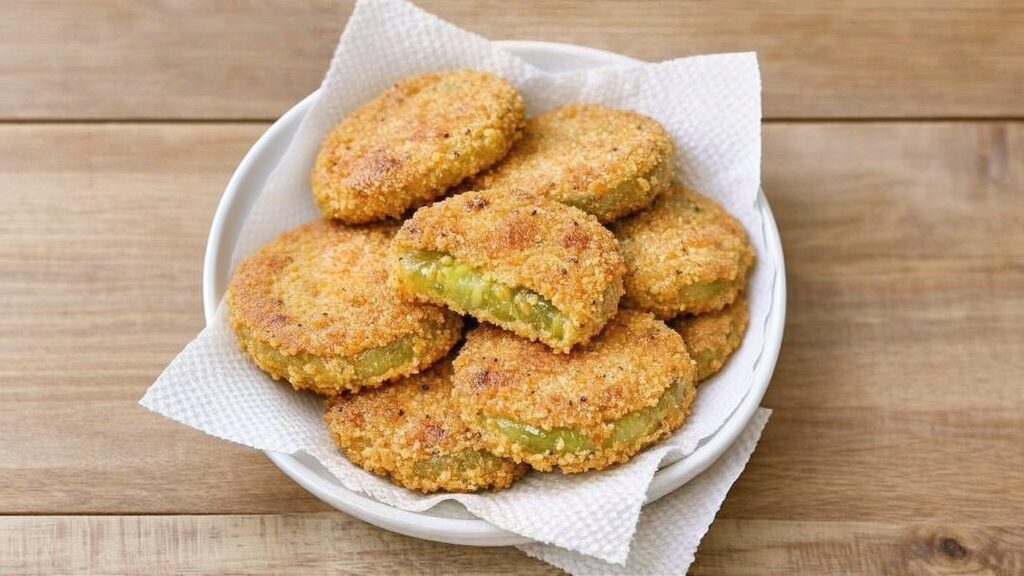 Classic Southern Fried Green Tomatoes Recipe (Crispy)