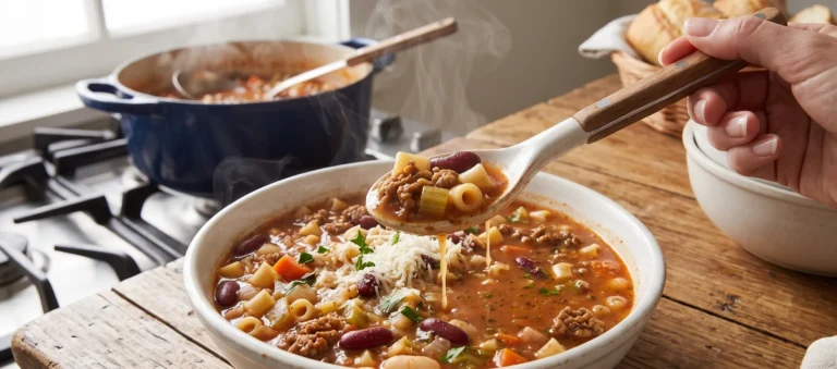Olive Garden Pasta e Fagioli Recipe (Hearty Italian Soup)