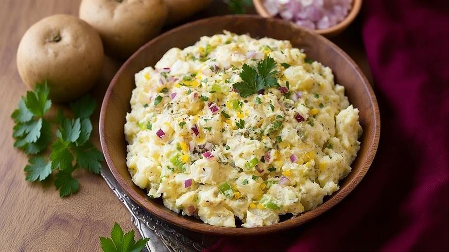 Japanese Potato Salad Recipe (Creamy & Savory)