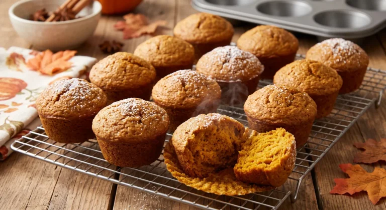 Pumpkin Muffins Recipe (Spiced & Moist)