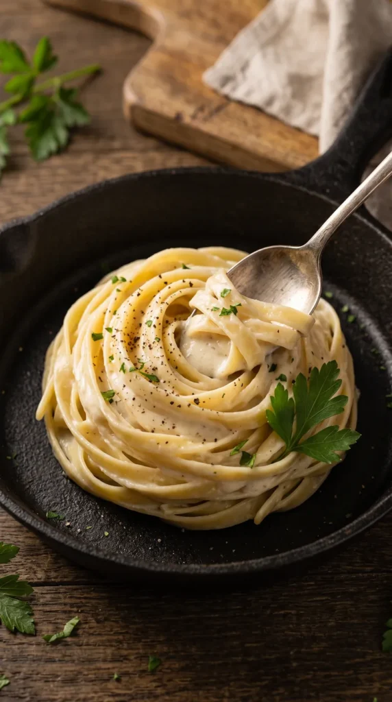 Alfredo Sauce with Cream Cheese Recipe (Easy 20-Min)