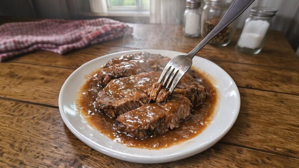 Slow Cooker Seven Bone Roast Recipe (Fall-Apart Tender)