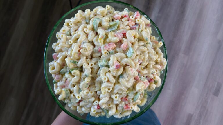 Honey Mustard Pasta Salad recipe (Easy & Creamy)