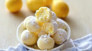 Lemon Truffles Recipe (No-Bake)