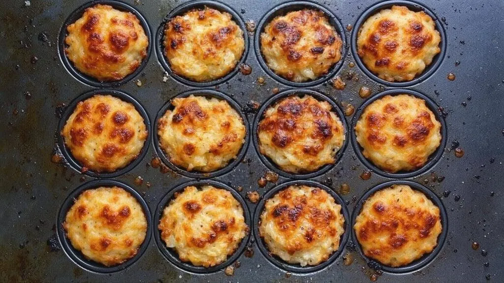 Potato Au Gratin Cups Recipe (Crispy Cheddar)