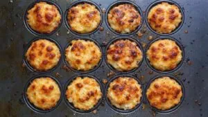 Potato Au Gratin Cups Recipe (Crispy Cheddar)