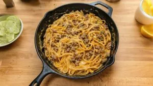 Garlic Butter Beef Pasta Recipe (30-Min)